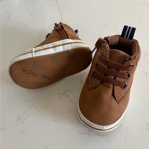 Nautica Brown Baby Shoes